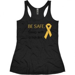 Ladies Slim Fit Super Soft Racerback Triblend Tank