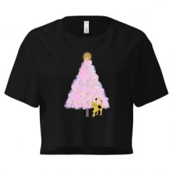 Ladies Festival Cali Crop Top Tee