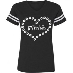 Ladies Relaxed Fit Vintage Sports Tee