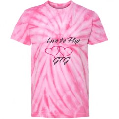 Youth Tie-Dye Cyclone Pinwheel Tee