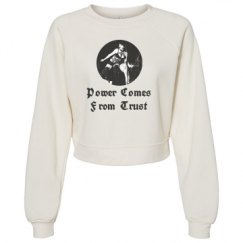 Women's Raglan Pullover Fleece