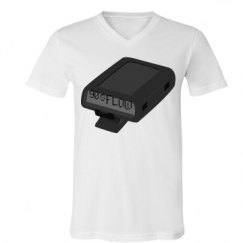 Unisex V-Neck Jersey Tee