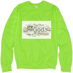 Unisex Neon Crewneck Sweatshirt