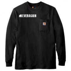 Unisex Carhartt Pocket Long Sleeve Tee