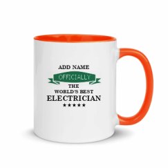 11oz Ceramic Mug with Color Inside