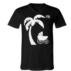 Unisex V-Neck Jersey Tee