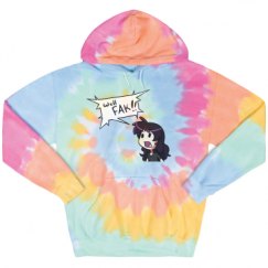 Unisex Tie-Dye Fleece Hoodie