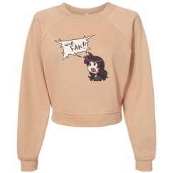 Women's Raglan Pullover Fleece