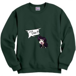 Unisex Film and Foil Crewneck Sweatshirt