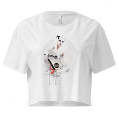 Ladies Festival Cali Crop Top Tee