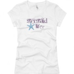 Ladies Slim Fit Basic Promo Jersey Tee