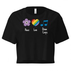 Ladies Festival Cali Crop Top Tee