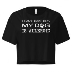 Ladies Festival Cali Crop Top Tee