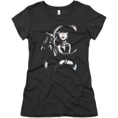 Ladies Slim Fit Super Soft Triblend Tee