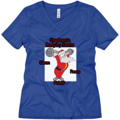 Ladies Relaxed Fit V-Neck Tee