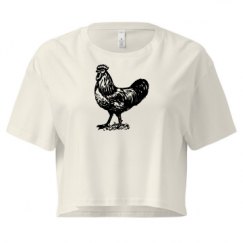 Ladies Festival Cali Crop Top Tee