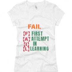 Ladies Slim Fit Basic Promo Jersey Tee