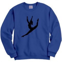 Unisex Film and Foil Crewneck Sweatshirt