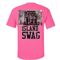 Unisex Ultra Cotton Safety Neon Crewneck Tee