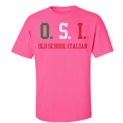 Unisex Ultra Cotton Safety Neon Crewneck Tee