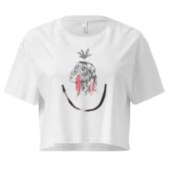 Ladies Festival Cali Crop Top Tee