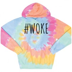 Unisex Tie-Dye Fleece Hoodie