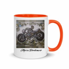 11oz Ceramic Mug with Color Inside