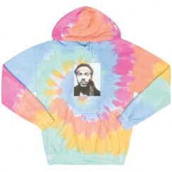Unisex Tie-Dye Fleece Hoodie