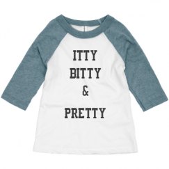 Toddler 3/4 Sleeve Raglan Tee