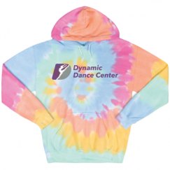 Unisex Tie-Dye Fleece Hoodie