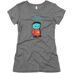 Ladies Slim Fit Super Soft Triblend Tee