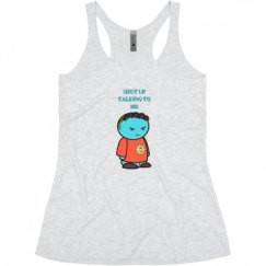 Ladies Slim Fit Super Soft Racerback Triblend Tank