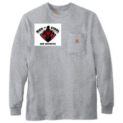 Unisex Carhartt Pocket Long Sleeve Tee