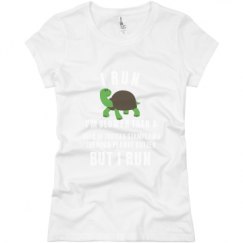 Ladies Slim Fit Basic Promo Jersey Tee