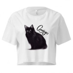 Ladies Festival Cali Crop Top Tee