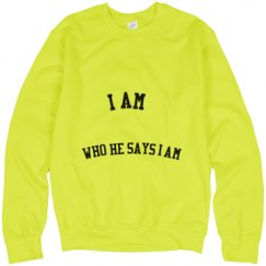 Unisex Neon Crewneck Sweatshirt