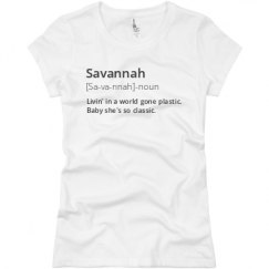 Ladies Slim Fit Basic Promo Jersey Tee