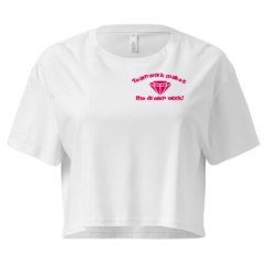 Ladies Festival Cali Crop Top Tee
