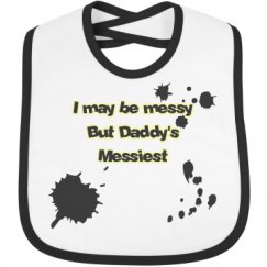 Infant Contrast Trim Bib