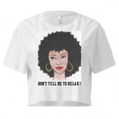 Ladies Festival Cali Crop Top Tee