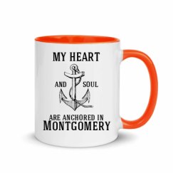 11oz Ceramic Mug with Color Inside