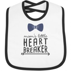 Infant Contrast Trim Bib