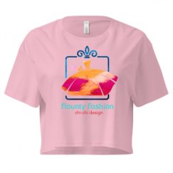 Ladies Festival Cali Crop Top Tee