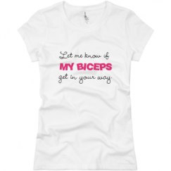 Ladies Slim Fit Basic Promo Jersey Tee