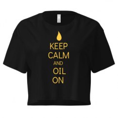 Ladies Festival Cali Crop Top Tee