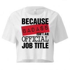 Ladies Festival Cali Crop Top Tee