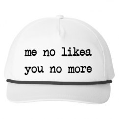 Snapback Five-Panel Rope Hat