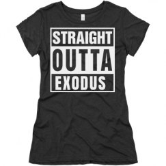 Ladies Slim Fit Super Soft Triblend Tee