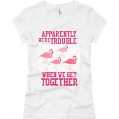 Ladies Slim Fit Basic Promo Jersey Tee