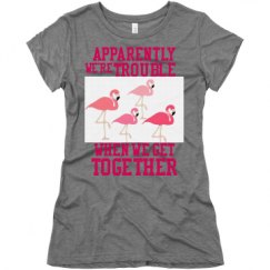 Ladies Slim Fit Super Soft Triblend Tee